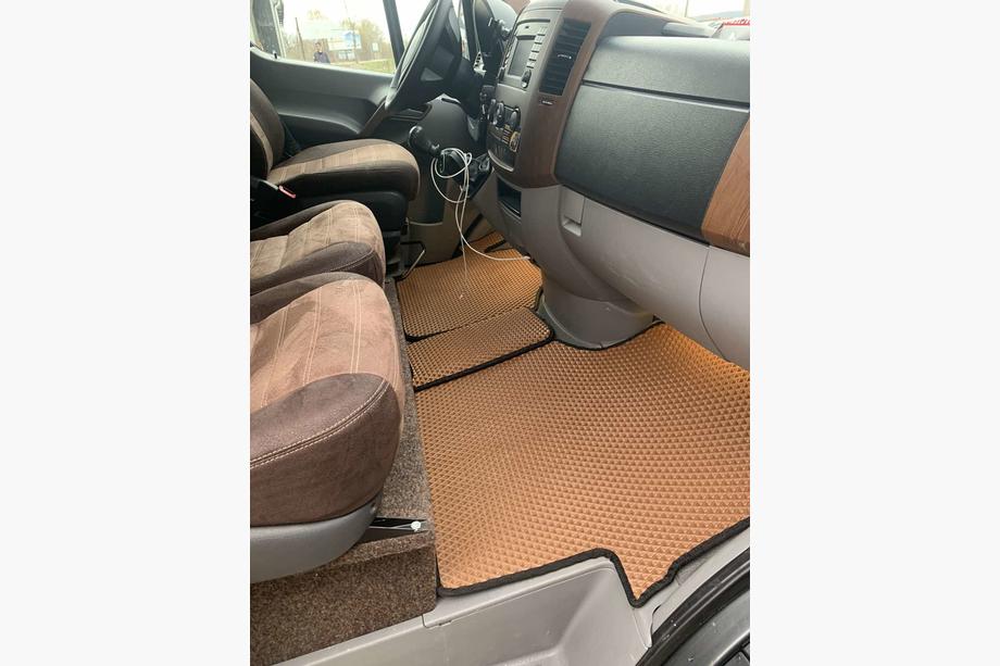 Volkswagen Crafter 2006–2016 EVA V1 automatten (bruin) Image