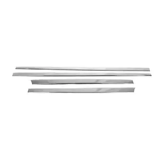 Deurstrips (set van 4, RVS) foto 2