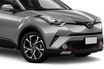 Toyota C-HR 2016–2023 Chroom mistlampomlijstingen (set 2 stuks, RVS) foto 1