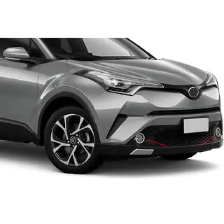 Chroom mistlampomlijstingen (set 2 stuks, RVS) Toyota C-HR 2016–2023 foto 1
