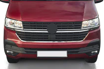 Volkswagen T6 2015–2024 Chroomstrip onder grille 2019+ (1 st., RVS) foto 1