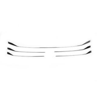 Chroom grille sierlijsten 2019+ (5 stuks, RVS) Volkswagen T6 2015–2024 foto 2