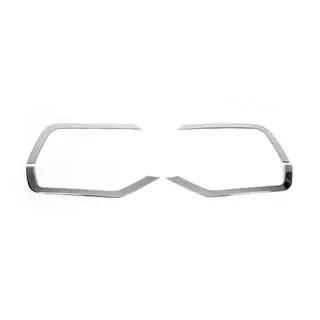Chroom sierlijsten voor mistlampen 2019+ (4 stuks, RVS) Volkswagen T6 2015–2024 foto 2