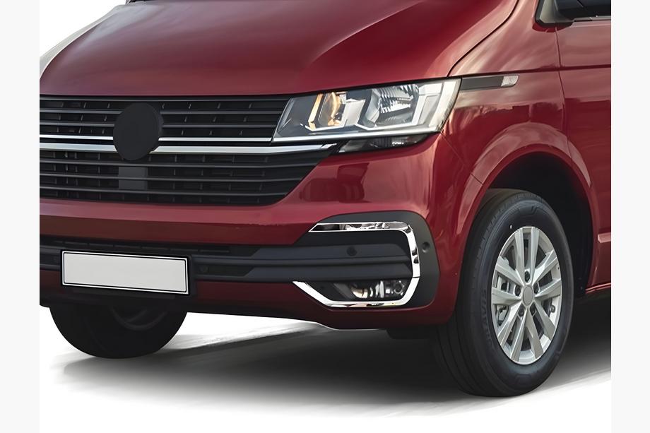 Volkswagen T6 2015–2024 Chroom sierlijsten voor mistlampen 2019+ (4 stuks, RVS) Image