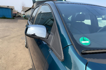 Ford Fiesta 2002–2008 Spiegelkappen (2 stuks, RVS) foto 3
