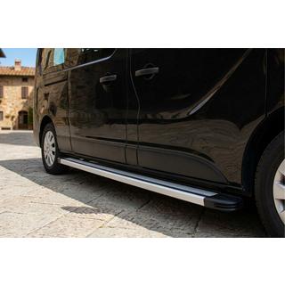 Side steps Maya V4 (2 st., aluminium) foto 1