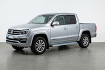 Volkswagen Amarok 2010–2022 Sidebars Maya Blue-Grey (2 stuks, aluminium) foto 1