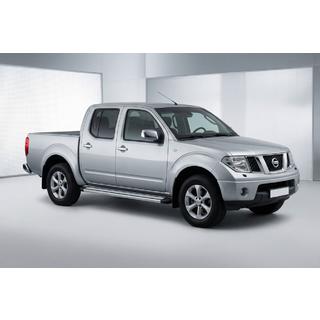 Side steps Maya V4 (2 st., aluminium) Nissan Navara 2006–2015 foto 1