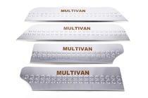 Volkswagen T4 Caravelle/Multivan 1990–2003 Interieur dorpellijsten type 4 (staal) foto 8
