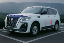 Nissan Patrol Y62 2010–2024 Deurlijsten (4 stuks, zwart) foto 3