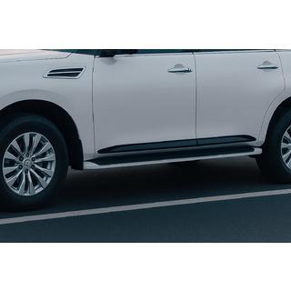 Deurlijsten (4 stuks, zwart) Nissan Patrol Y62 2010–2024 foto 1