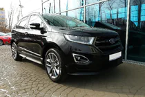 Ford Edge 2014–2024 Deurlijsten (set 4 stuks, RVS) foto 3