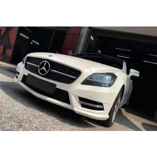 Voorgrille 2011-2014 (Diamond Silver) Mercedes CLS C218 2011–2018 foto 3