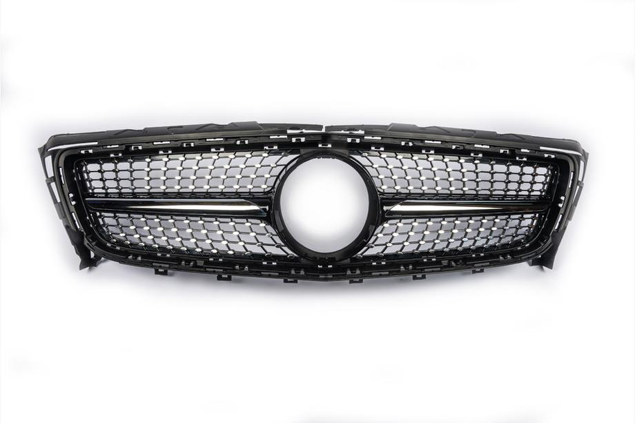 Mercedes CLS C218 2011–2018 Voorgrille 2011-2014 (Diamond Silver) Foto 9
