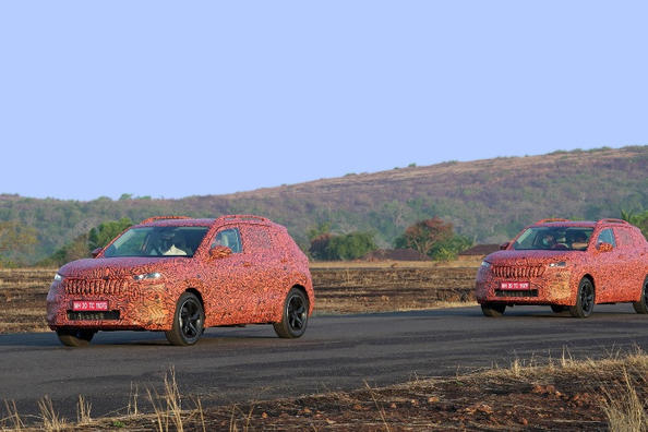 Skoda bereidt presentatie voor van nieuwe compacte Kushaq-crossover