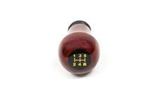 Fiat Doblo I 2005–2010 Versnellingspookknop (hout) foto 1
