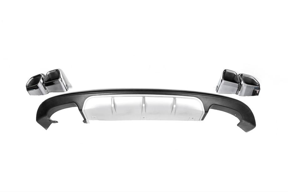 Hyundai Elantra (AD) 2015–2020 Achterbumper diffuser (Niken, spuitklaar) Image