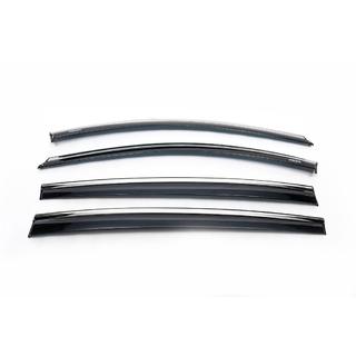 Raamwindschermen met chroomlijst HB (4 stuks, Niken) Renault Megane III 2009–2016 foto 2
