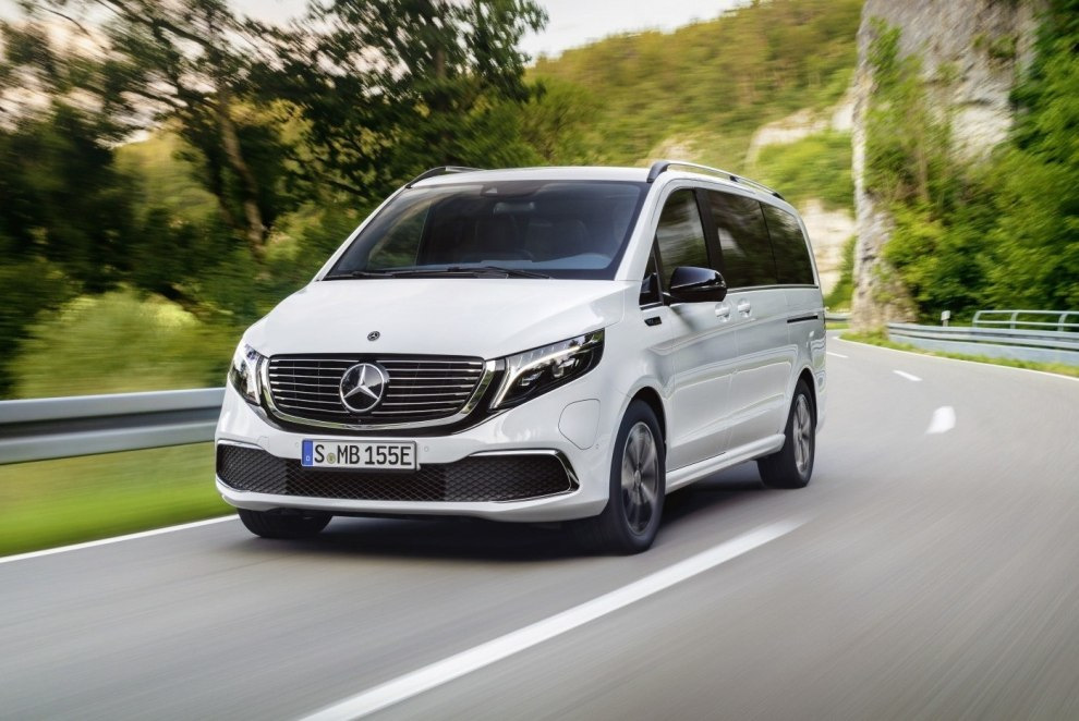 Review van de elektrische minivan Mercedes-Benz EQV 300