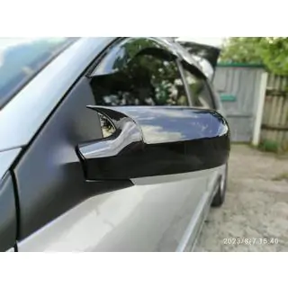 BMW-style spiegelkappen (2 stuks) Renault Megane II 2004–2009 foto 4