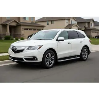 Side steps Tayga Grey (2 stuks, aluminium) Acura MDX 2013–2020 foto 1