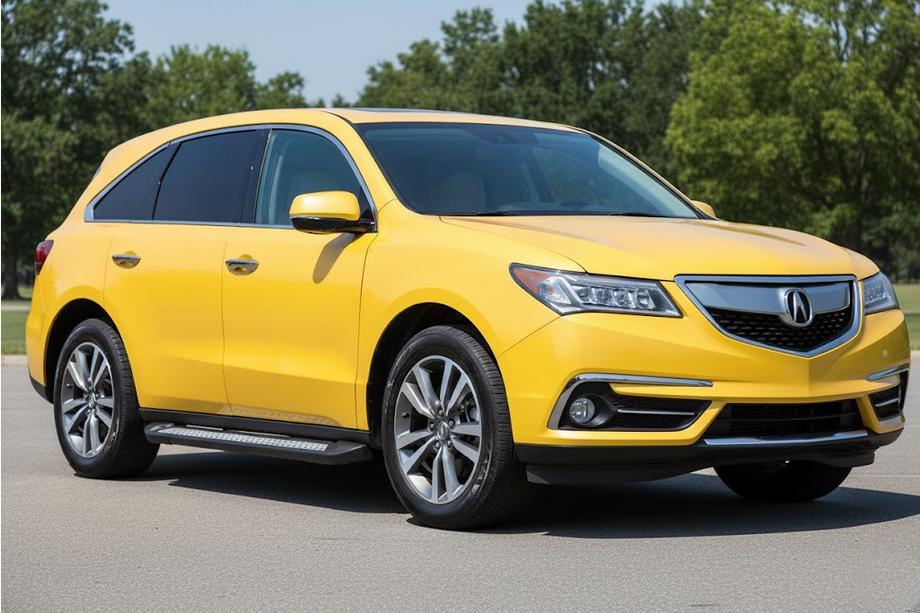 Acura MDX 2013–2020 Zijtreden Vision New Black (2 stuks, aluminium) Image