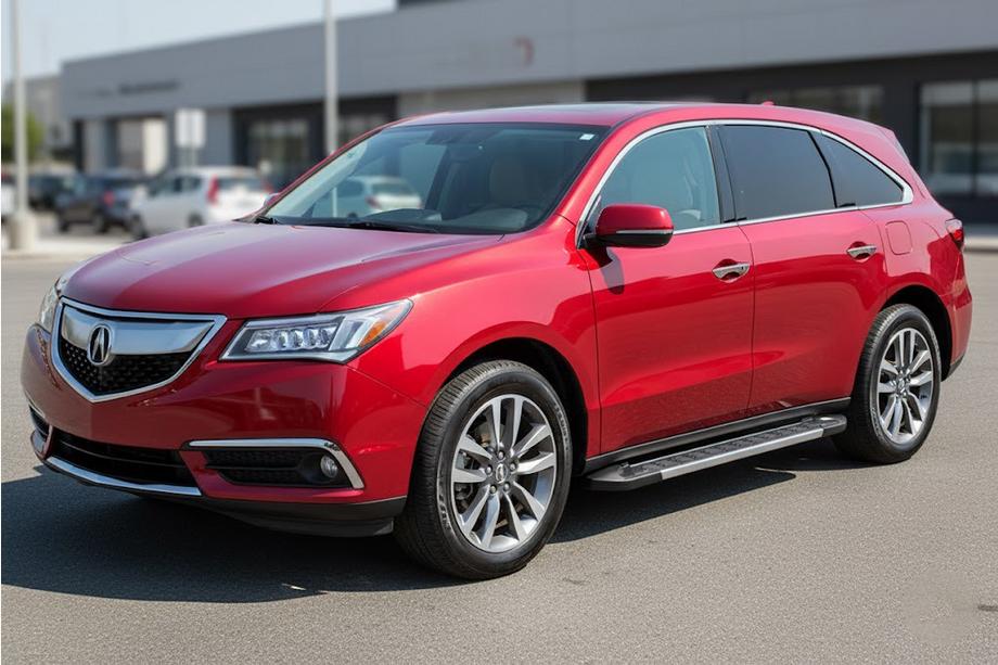 Acura MDX 2013–2020 Zijtreden RedLine V1 (2 stuks, aluminium) Image