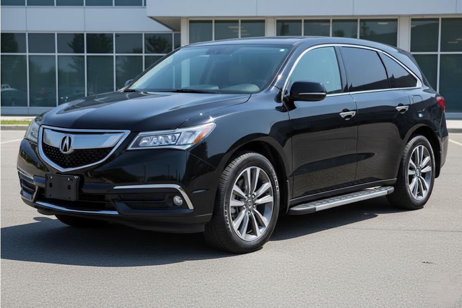 Acura MDX 2013–2020 Duru side steps (2 stuks, aluminium) Image