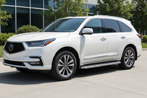 Acura MDX 2013–2020 Maydos V1 zijtreden (set 2 stuks, aluminium + RVS) foto 1
