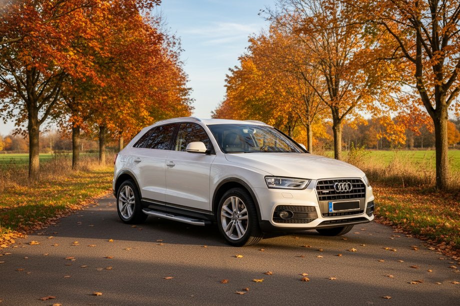 Audi Q3 2011–2019 Mevsim Grey side steps (2 stuks, aluminium) Image