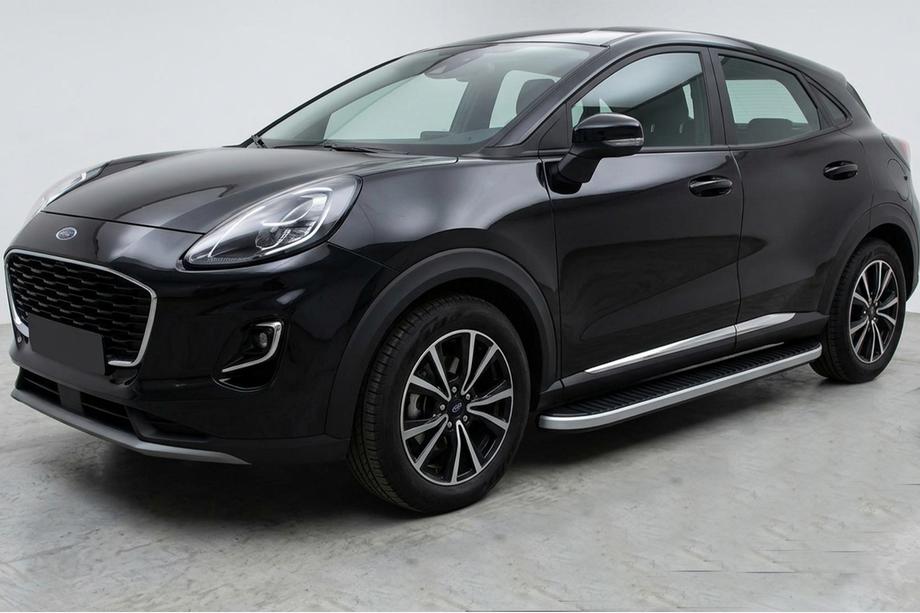 Ford Puma 2019– Side steps Tayga Grey (2 stuks, aluminium) Image