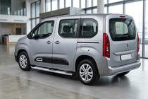 Citroen Berlingo/Multispace 2018– Mevsim Grey side steps (2 stuks, aluminium) Korte wielbasis foto 1