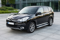 Citroen C-Crosser 2007–2013 Mevsim Grey side steps (2 stuks, aluminium) foto 1