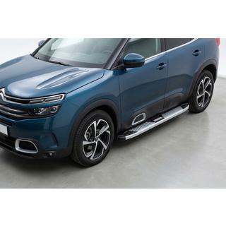 Mevsim Grey side steps (2 stuks, aluminium) Citroen C5 Aircross 2017–2025 foto 1