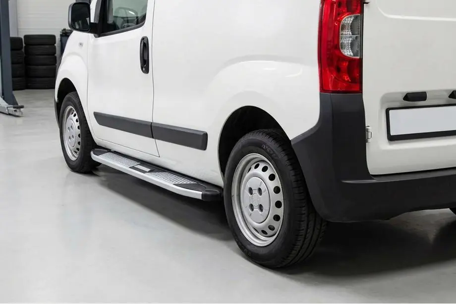 Citroen Nemo 2007–2017 Mevsim Grey side steps (2 stuks, aluminium) Image