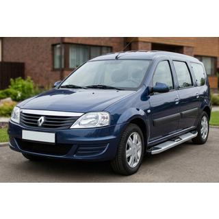 Mevsim Grey side steps (2 stuks, aluminium) Dacia Logan MCV 2004–2014 foto 3