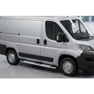 Mevsim Grey side steps (2 stuks, aluminium) Fiat Ducato 2006–2025 foto 1