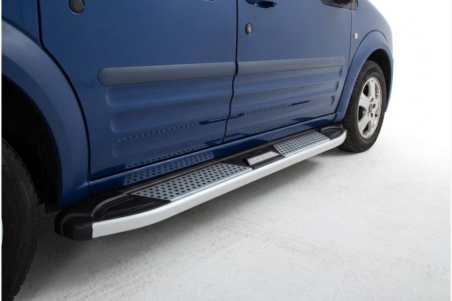 Ford Connect 2002–2006 Mevsim Grey side steps (2 stuks, aluminium) Image