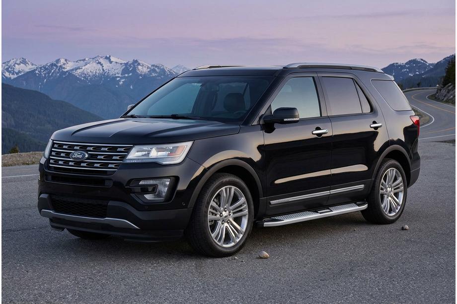 Ford Explorer 2011–2019 Mevsim Grey side steps (2 stuks, aluminium) Foto 1