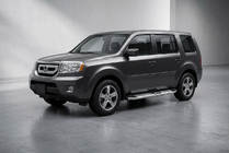 Honda Pilot 2008–2015 Mevsim Grey side steps (2 stuks, aluminium) foto 1