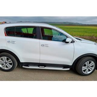 Mevsim Grey side steps (2 stuks, aluminium) Kia Sportage 2015–2021 foto 3