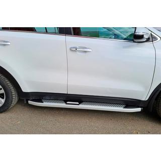 Mevsim Grey side steps (2 stuks, aluminium) Kia Sportage 2015–2021 foto 1