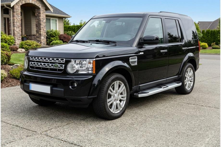 Land Rover Discovery IV 2009–2017 Mevsim Grey side steps (2 stuks, aluminium) Image