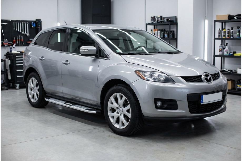Mazda CX-7 2006–2012 Mevsim Grey side steps (2 stuks, aluminium) Foto 1