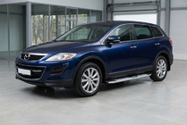 Mazda CX-9 2007–2016 Mevsim Grey side steps (2 stuks, aluminium) foto 1