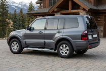 Mitsubishi Pajero Wagon III 1999–2006 Mevsim Grey side steps (2 stuks, aluminium) foto 1