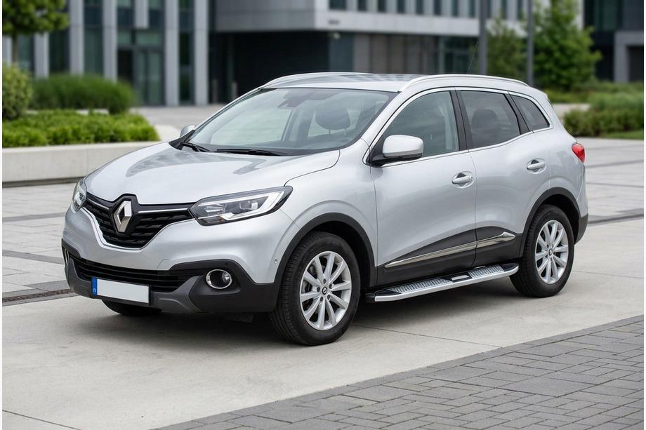 Renault Kadjar 2015–2022 Mevsim Grey side steps (2 stuks, aluminium) Image