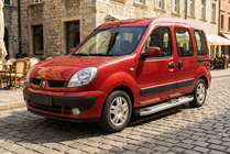 Renault Kangoo 1998–2008 Mevsim Grey side steps (2 stuks, aluminium) foto 1
