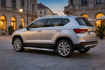 Seat Ateca 2016– Mevsim Grey side steps (2 stuks, aluminium) foto 1