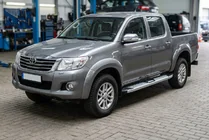 Toyota Hilux 2006–2015 Mevsim Grey side steps (2 stuks, aluminium) foto 1